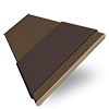 Real Wood Rich Coffee Bean with Chocolate Tape