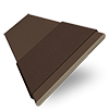Real Wood Mahogany with Coconut Husk Tapes