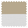 Amor Beige with Haze Soft Grey Double Roller Blind
