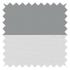 Amor Grey Mist with Haze Soft Grey Double Roller Blind
