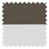 Amor Antique Steel with Haze Soft Grey Double Roller Blind