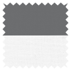 Amor Shark Grey with Haze Pure Double Roller Blind - IRE