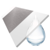 Editions Brilliant White with Pewter Tape