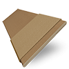 Real Wood Antique Oak with Havana Cotton Tape