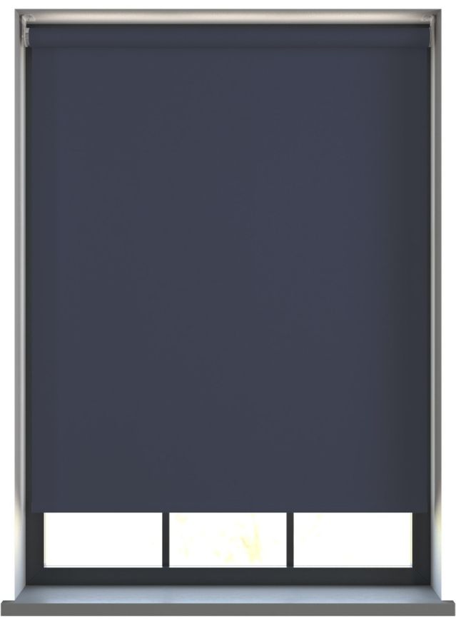 Amor Royal Blue - Electric Roller Blind - IRE