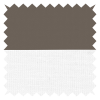 Amor Coffee with Haze Pure Double Roller Blind - IRE