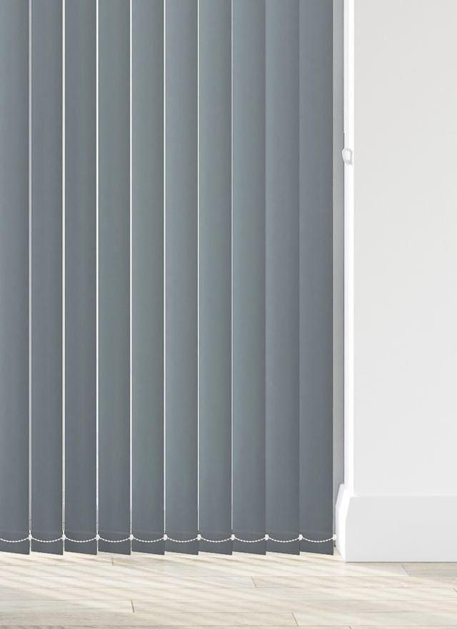 Amor Dolphin Grey Vertical Blind