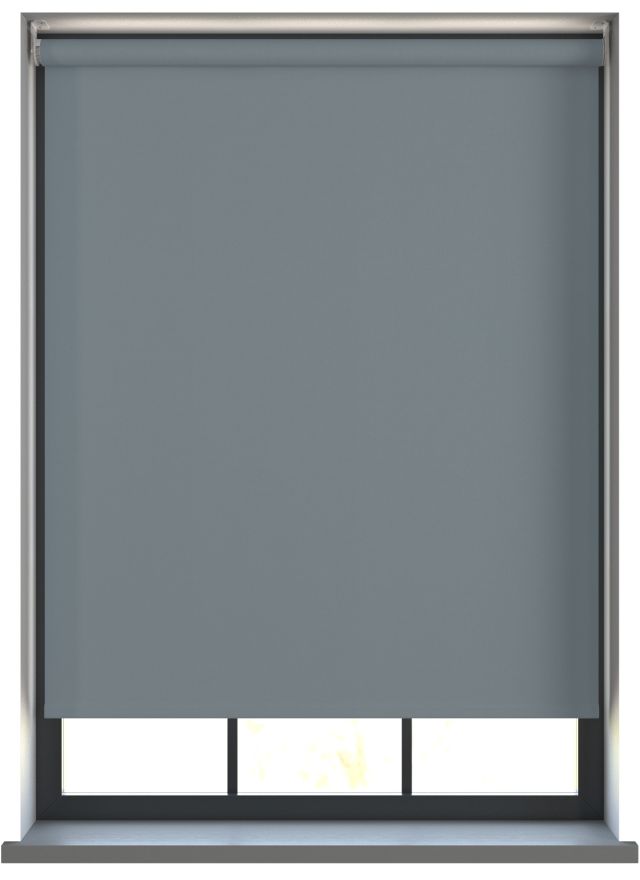 Amor Dolphin Grey Roller Blind