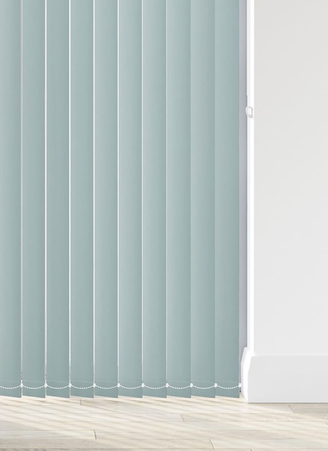Amor Baby Blue Vertical Blind