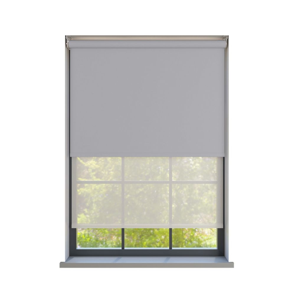 Amor Ironmonger with Haze Pure Double Roller Blind - IRE