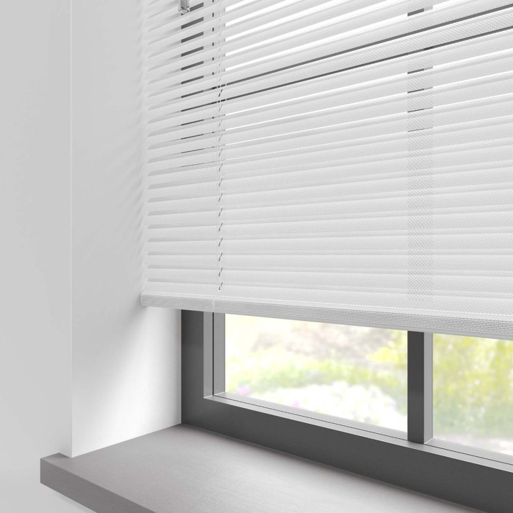 White Perfora Aluminium Venetian
