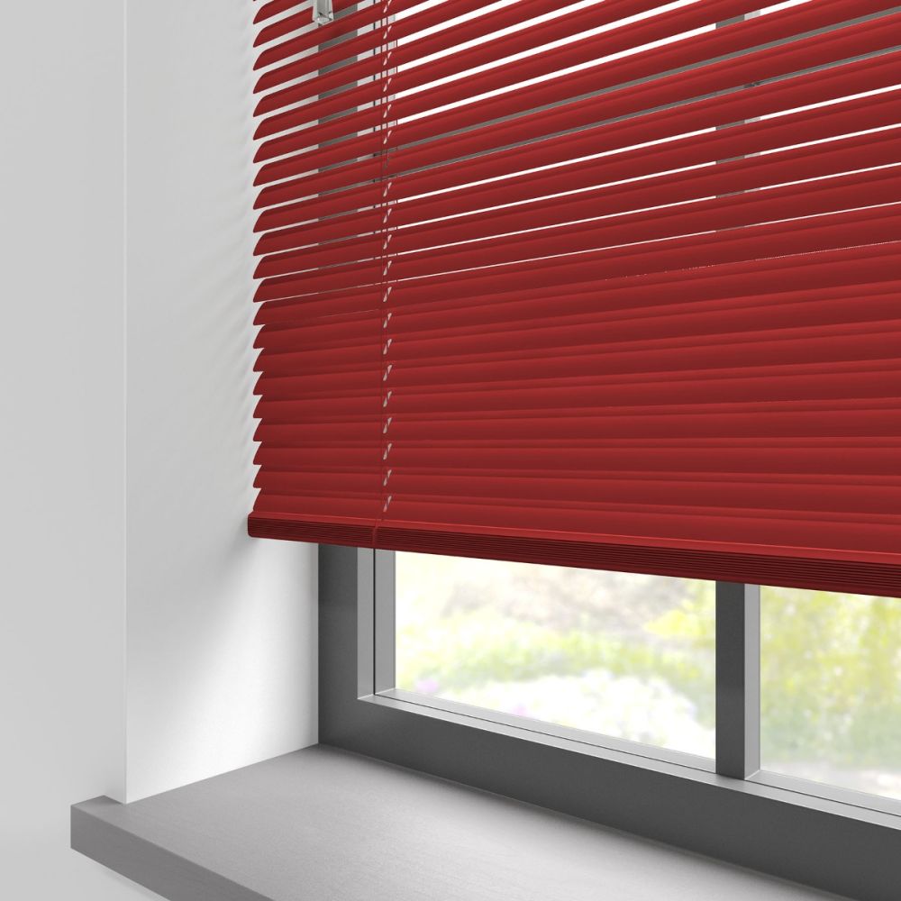 Ruby Red Aluminium Venetian 