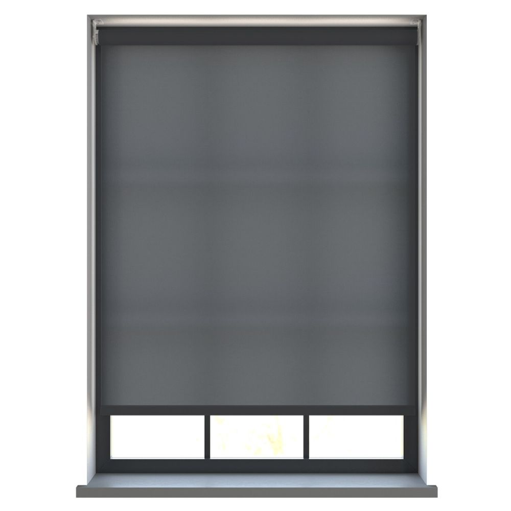 Burst Graphite Roller Blind - IRE